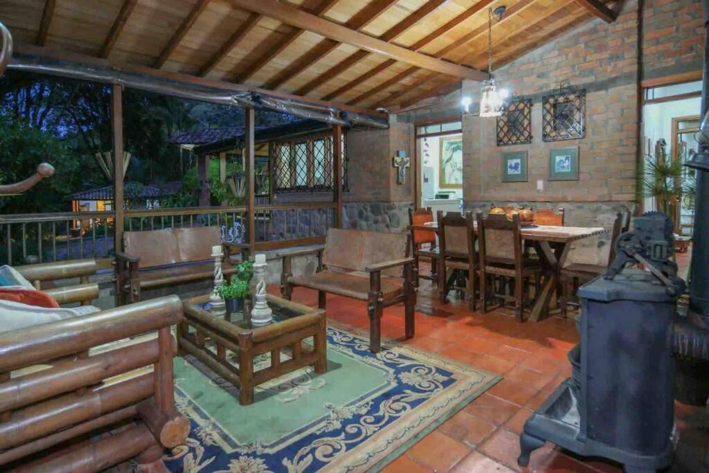 Finca Punta De Piedra Salento, Quindio Villa Dış mekan fotoğraf